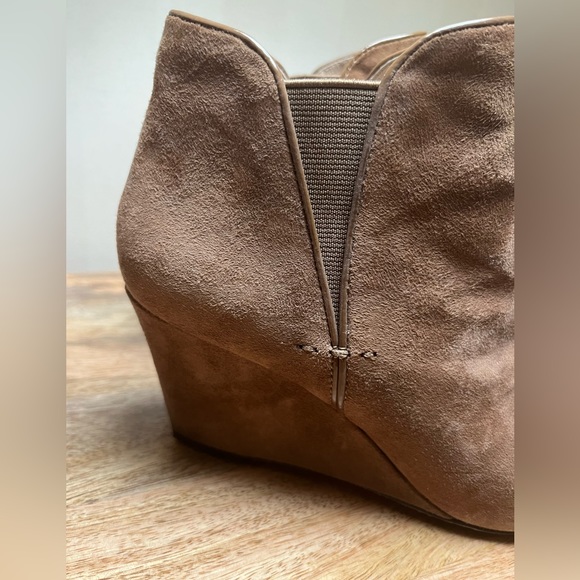 Jean-Michel Cazabat Suede Booties Sz 37.5 - Picture 4 of 11